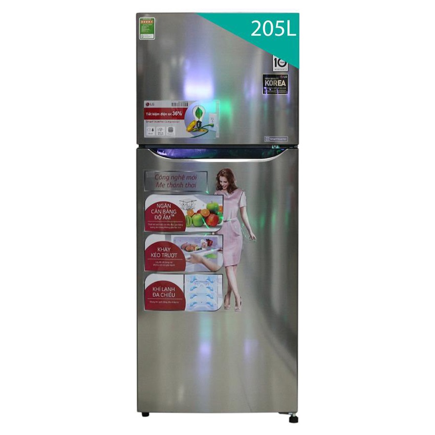 Tủ Lạnh LG 189 lít GN-L205PS - Chính Hãng