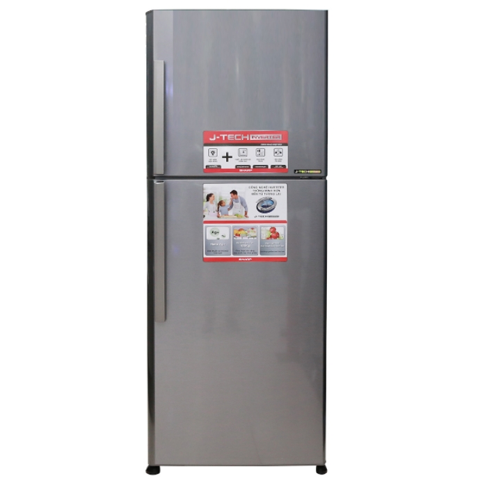 Tủ lạnh Sharp SJ-X430EM-SL 431L - Chính hãng