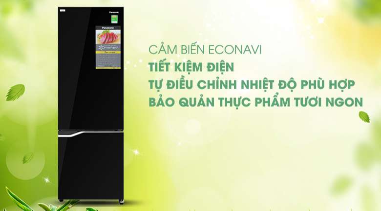 Công nghệ Econavi - Tủ lạnh Panasonic Inverter 322 lít NR-BV360GKVN