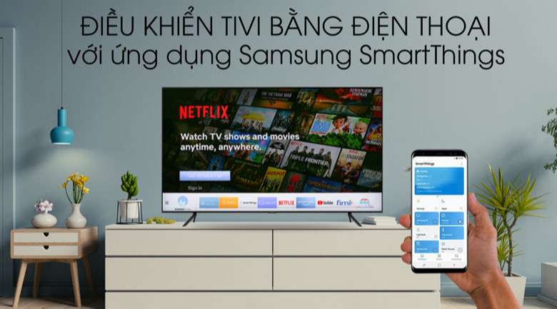 smartThing-Smart Tivi QLED Samsung 4K 65 inch QA65Q60T