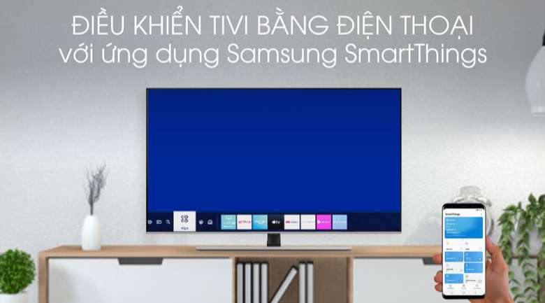 SmartThings-Smart Tivi QLED Samsung 4K 55 inch QA55Q70T