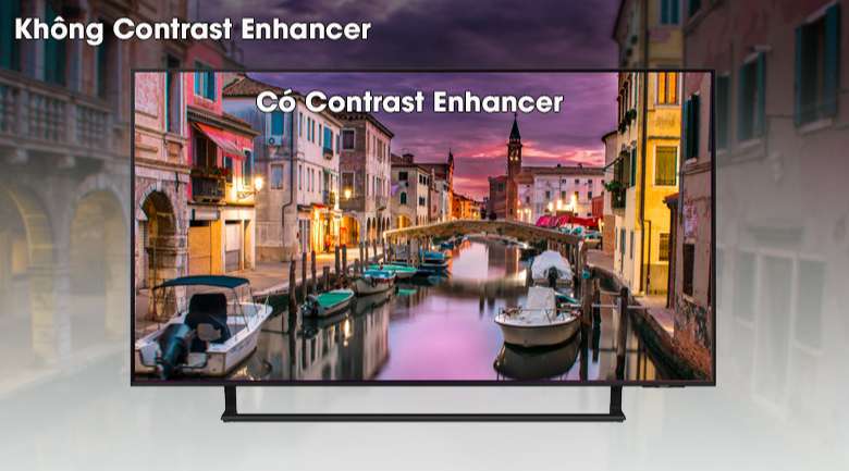 Smart Tivi Led Samsung 4K 43 inch UA43AU9000 - Gia tăng độ tương phản cho hình ảnh với công nghệ Contrast Enhancer