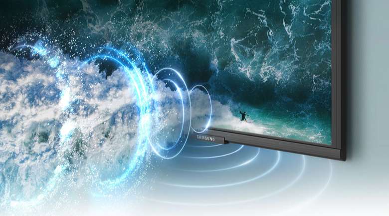 Smart Tivi Led Samsung 4K 43 inch UA43AU9000 - Hòa mình trong âm thanh chuyển động cùng hình ảnh cuốn hút qua công nghệ Object Tracking Sound Lite (OTS Lite)