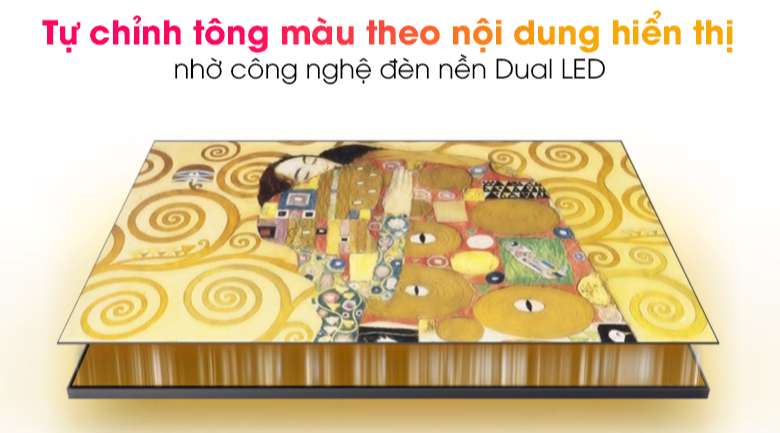 Smart Tivi Khung Tranh The Frame QLED Samsung 4K 65 inch QA65LS03A - Dual LED