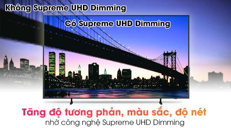 Smart Tivi Khung Tranh The Frame QLED Samsung 4K 65 inch QA65LS03A - Supere UHD Dimming