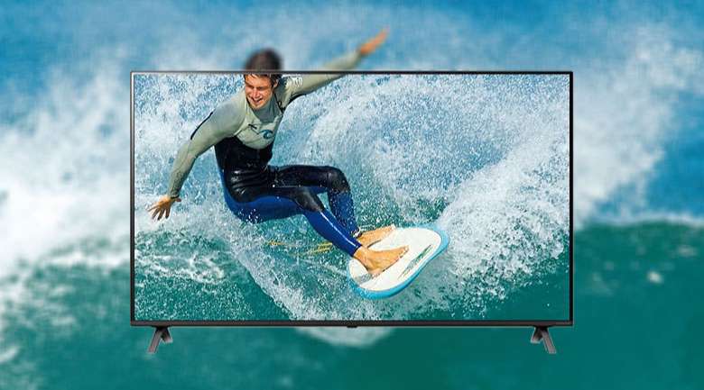 Smart Tivi LG 4K 43 inch 43UP7550PTC - Nâng cấp hình ảnh lên gần chuẩn 4K nhờ công nghệ 4K Upscaler