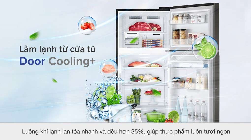 Tủ lạnh LG Inverter 334 lít GN-D332BL - Công nghệ Door Cooling