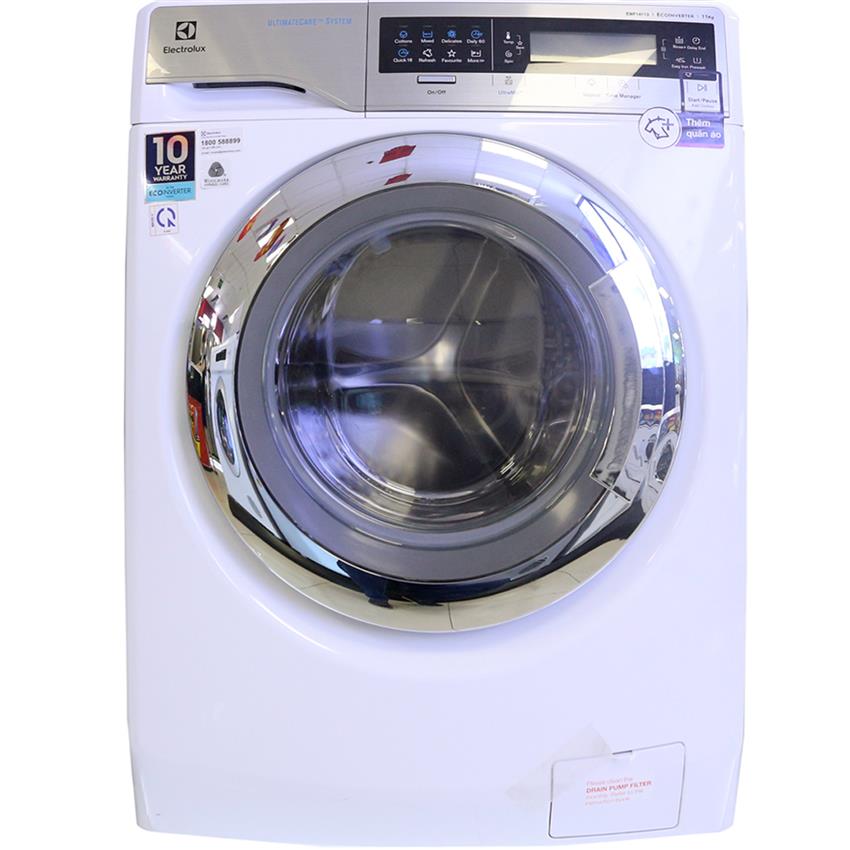 Máy giặt sấy Electrolux inverter giặt 11 kg sấy 7kg EWW14113 - Chính hãng