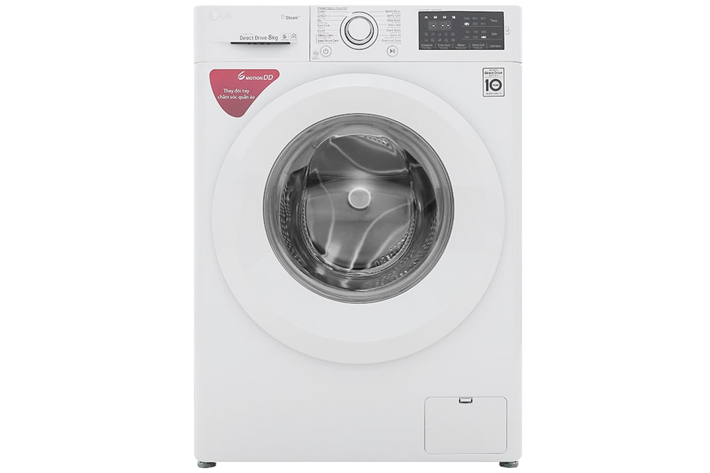 Máy giặt LG Inverter 8 kg FC1408S5W Mẫu 2019
