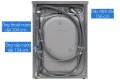 Máy giặt Electrolux Inverter 9.5kg EWF9523ADSA Mẫu 2019#1