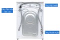 Máy giặt Samsung Inverter 8kg WW80J52G0KW/SV Mẫu 2019#1