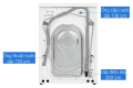 Máy giặt sấy Samsung Bespoke AI Inverter giặt 14 kg/sấy 8 kg WD14BB944DGMSV - Chính hãng#1