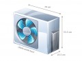 Điều hòa Midea MS11D1-09CR 9000BTU 1 chiều - Chính Hãng#3