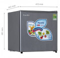 Tủ lạnh mini Funiki FR-71CD 1 cánh  70 lít - Chính hãng#1