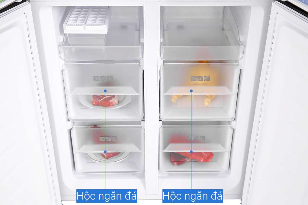 Tủ lạnh Sharp Inverter 401 lít SJ-FXP480VG-BK - Chính hãng7