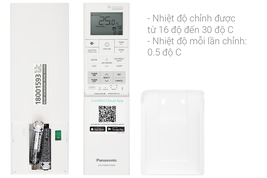 Điều hòa Panasonic 2 chiều Inverter 24000BTU CU/CS-XZ24ZKH-8 - Chính hãng2
