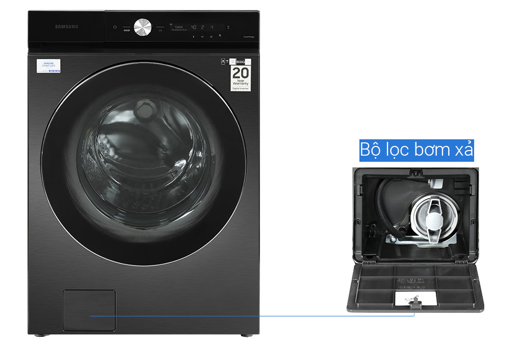 Máy giặt Samsung Bespoke AI Inverter 24 kg WF24B9600KV/SV - Chính hãng1