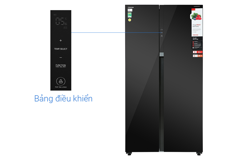 Tủ lạnh Toshiba GR-RS780WI-PGV(22)-XK Inverter 596 lít - Chính hãng5