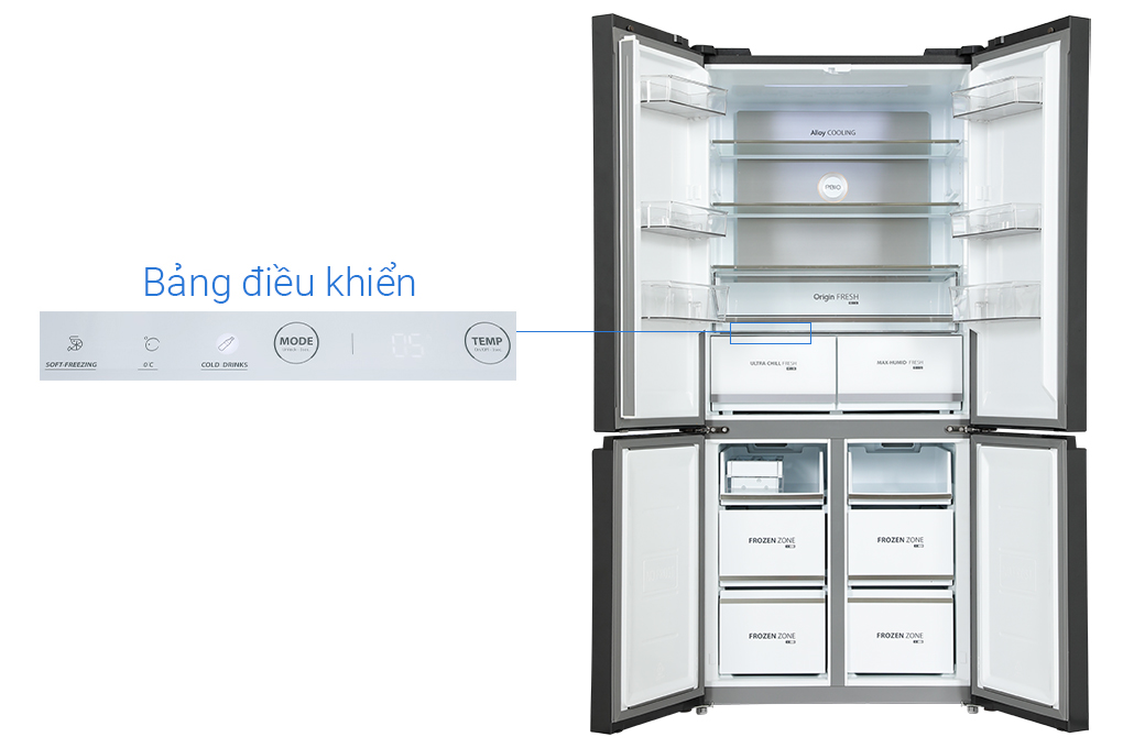 Tủ lạnh Toshiba GR-RF670WI-PGV(A9)-BG Inverter 515 lít - Chính hãng6