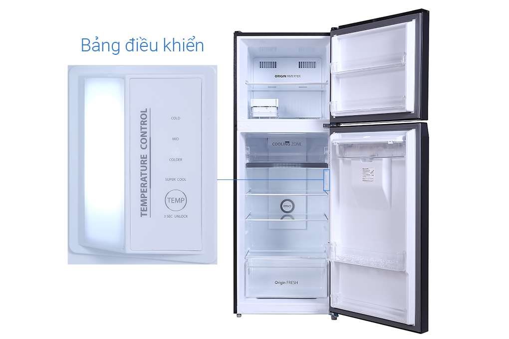 Tủ lạnh Toshiba Inverter 311 lít GR-RT395WE-PMV(06)-MG - Chính hãng8