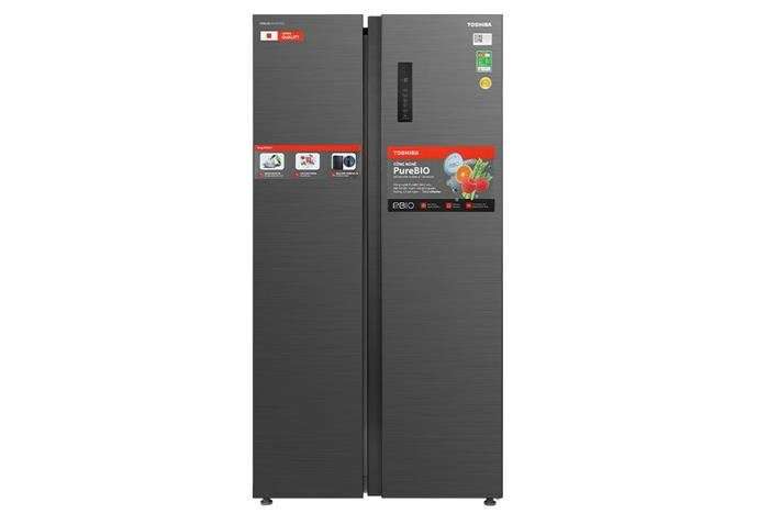 Tủ lạnh Toshiba Inverter 555 lít GR-RS696WI-PMV(60)-AG - Mới 2024