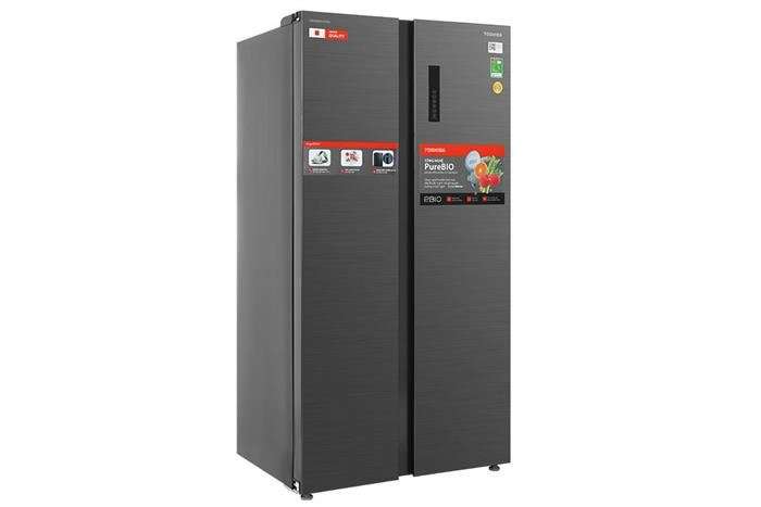 Tủ lạnh Toshiba Inverter 555 lít GR-RS696WI-PMV(60)-AG - Mới 20241