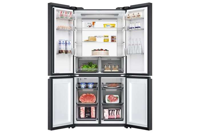 Tủ lạnh Aqua Inverter 660 lít Multi Door AQR-M727XA(GB)U1 - Chính hãng5