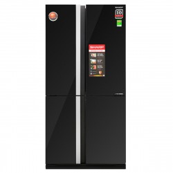Tủ lạnh Sharp inverter SJ-FX688VG-BK(BR) 605 lít  - Chính hãng