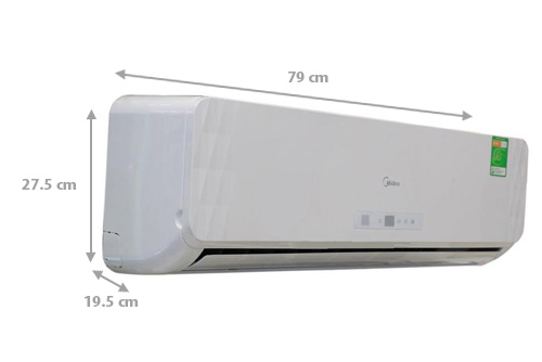 Điều hòa Midea MS11D1-09CR 9000BTU 1 chiều - Chính Hãng0