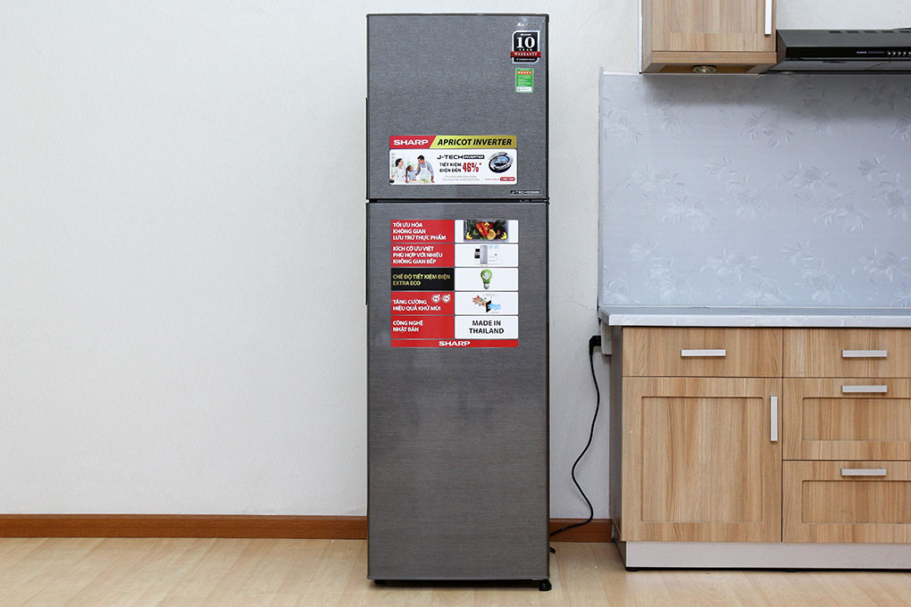 Tủ lạnh Sharp SJ-X281E-DS 271 lít 2 cánh - Chính hãng2