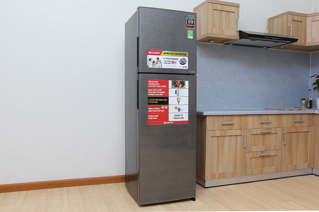 Tủ lạnh Sharp SJ-X281E-DS 271 lít 2 cánh - Chính hãng0