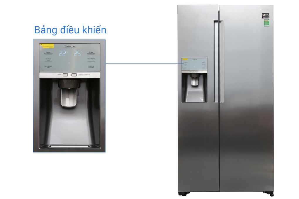 Tủ lạnh Samsung inverter 620 lít RS58K6667SL/SV - Chính Hãng0