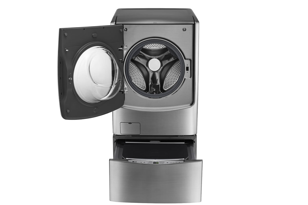 Máy giặt LG Twinwash Inverter F2721HTTV & T2735NWLV giặt 21kg sấy 12kg - Chính hãng2